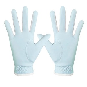 Gants de golf en peau de chèvre personnalisés, best-sellers, protection UV, imperméables, coupe parfaite, prix compétitif, logo et couleurs personnalisés, pour hommes - Product Image 2