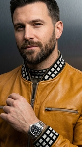 <b>Men</b> Casual Leather Look Jacket Fashion Outerwear Durable Zip Up Coat for Winter Streetwear and Bulk Wholesale Distribution - Product Image 3