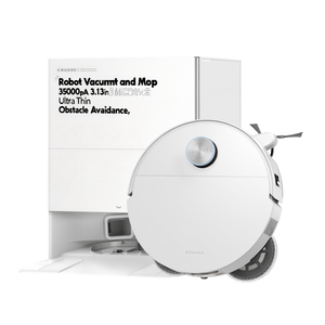 Robot aspirateur et serpillière 35000Pa 3,13 pouces ultra fin avec évitement d'obstacles - Product Image 3