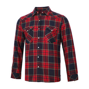 Unisex Plaid Corduroy Collar Shirt Long Sleeve <b>Flannel</b> Casual Warm Vintage Streetwear <b>Overshirt</b> - Product Image 1