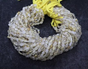 Cuentas de Rutilo Dorado Natural Lisas en Forma de Pepita de 5mm y 8mm, Cuentas de Cuarzo Rutilo, Hilo de 13 Pulgadas, Precio al por Mayor para Fabricación de Joyería a Granel - Product Image 5
