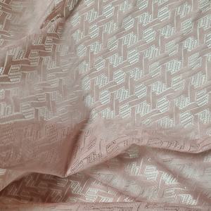 Tela de Encaje Elástica Geométrica de 147 cm, Encaje de Nailon y Elastano, Encaje Negro para Lencería, Tela para Prendas de Moda - Product Image 5