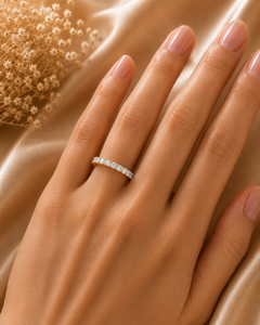 Round Cut Lab Grown Diamond <b>Ring</b> <b>925</b> <b>Silver</b> 9kt, 14kt, 18kt Gold Diamond <b>Rings</b> for Women's Engagement <b>Ring</b> - Product Image 2
