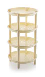 Four-Tier Rectangular <b>Plastic</b> Multifunction Modern Storage <b>Rack</b> Rotating Design for Kitchen Spice Organization Minimalist - Product Image 4
