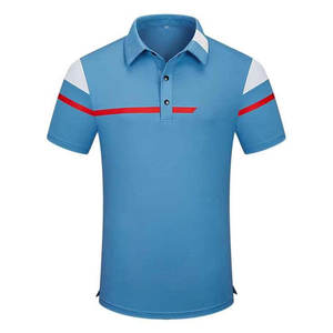 เสื้อโปโลแขนสั้นสำหรับผู้ชายเสื้อโปโลพิมพ์ลายแบบซับลิเมชันสีพื้นสำหรับนักออกแบบในฤดูร้อน - Product Image 1