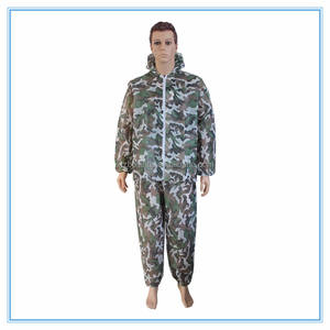 Traje de Aislamiento de Cuerpo Completo Tipo 5 y 6, Overol Desechable, Mameluco, Ropa de Trabajo Protectora - Product Image 5