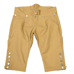 <b>Men</b> Century Style Breeches Waterproof Breathable Anti-Wrinkle Front Fall Knee Woolen Heavyweight Button Fly High <b>Trousers</b> - Product Image 1