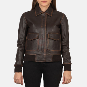 Chaqueta de Cuero para Mujer, Estilo Deportivo, Impermeable y Resistente al Viento, Nueva Colección, Tallas Grandes Disponibles - Product Image 2
