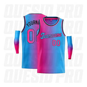 Camiseta de Baloncesto Ligera Personalizada, Ropa Deportiva, Camisetas de Baloncesto Lisas Personalizadas, Camiseta de Baloncesto Deportiva con Sublimación y Bordado - Product Image 6