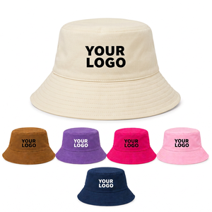 Gorro de Pescador de Terciopelo con Bordado Personalizado, Unisex, de Algodón, para Verano, Protección Solar, Estilo Casual, para Uso Diario y Urbano - Product Image 3