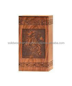 Urnes funéraires en bois pour adultes Urnes funéraires Urnes funéraires Taille personnalisée Fournitures funéraires - Product Image 1