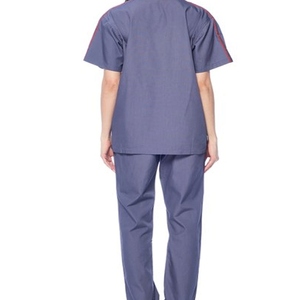 Ensembles d'uniformes médicaux en coton tricoté unisexe pour infirmières, vente en gros 2026 - Product Image 4