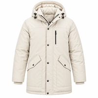 Vêtements pour hommes : Parkas pour hommes grandes tailles, manteaux d'extérieur longs et épais pour l'hiver 2026, prix de gros