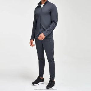 Ropa deportiva de alta calidad para hombre, chándal personalizable, nuevo estilo Hip Hop callejero, ropa deportiva informal de invierno, chándales - Product Image 1