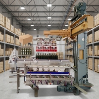 Emballageur de cartons intelligent à haute productivité avec servomoteur coordonné pour barils/pochettes/boîtes/sacs/canettes