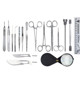 SERGLAB SL-VI-2 Juego Completo de Instrumentos Quirúrgicos Veterinarios de Acero Inoxidable, Fuente de Alimentación Manual, Certificado CE Clase II - Product Image 4