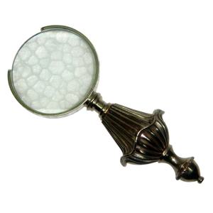 2024 Artesanía India Venta al por mayor Lupas de metal de bronce Nuevo diseño con aspecto antiguo vintage Vidrio ocular de buena calidad - Product Image 1