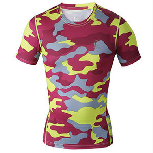 T-shirt Homme Coupe Droite Léger Respirant 100% Polyester Écologique Confortable Vente en Gros Tenue Décontractée OEM ODM Tricoté - Product Image 5