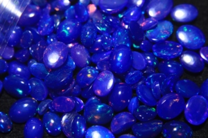Blue Opal Ethiopian Opal Oval Cut Gemstone Colorful Opal Natural Opal Multi <b>Fire</b> And Play Of Color Opal For Jewelry Making - Product Image 2