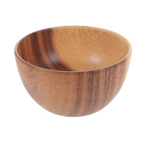 Bol élégant en bois naturel, artisanal, pour servir des fruits, des fruits secs, des collations, des bonbons, des salades, pour la cuisine, la table à manger, ou comme décoration. - Product Image 6