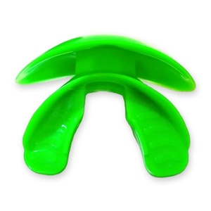 Protector Bucal Verde Neón con Orificio de Respiración para Rugby, Lacrosse, Hockey, Adultos y Jóvenes, Venta al Por Mayor, OEM - Product Image 1