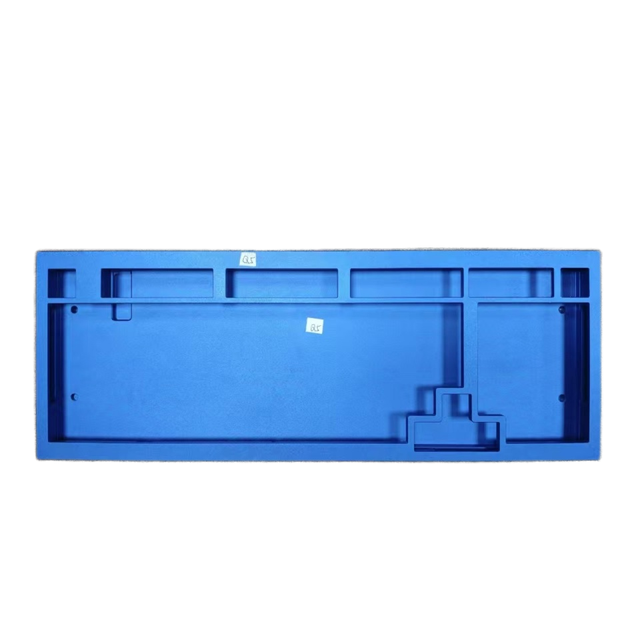 Custom CNC Machined Aluminum Keyboard Case Mechanical Keyboard Housing OEM Anodized Enclosure Fabrication Service