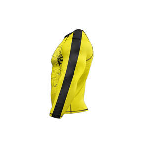 Factory-Made Lightweight Men's Rash Guard Latest Collection Full <b>Sleeves</b> Regular Length Breathable UPF50+ Anti-Bacterial on Sale - Product Image 6