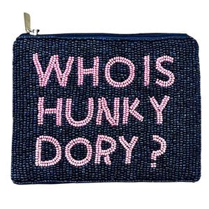 Embroidered Seed Beads Promotional Beaded <b>Coin</b> <b>Purse</b> Zipper Mini Luxury Pouch Handmade Eco-Friendly Money Quote Wholesale - Product Image 4