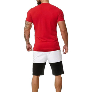 Vente en gros OEM – Ensemble décontracté d'été pour homme, respirant, haute qualité, avec logo - Product Image 2