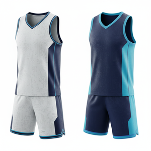 Custom Sublimation Basketball Uniform Set | Breathable Quick Dry Team Jersey Shorts Cracked Pattern Design 100% Polyester - Product Image 4