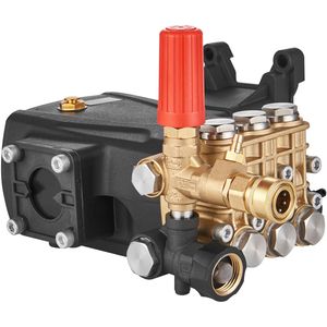 Pompa a pistoni triplex orizzontale da 1 pollice per idropulitrice, 4400 PSI, 4 GPM, kit di ricambio per idropulitrici - Product Image 1