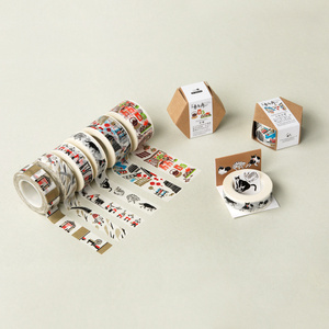 เทปกาวอะคริลิค Washi แบบหน้าเดียวกันน้ำกาวร้อนละลายไวต่อแรงกด15มม. X 6ม. - Product Image 5