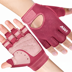Gants de fitness unisexes demi-doigts pour la musculation et l'entraînement en salle de sport avec protection de la paume et fermeture auto-agrippante – Vente en gros - Product Image 4