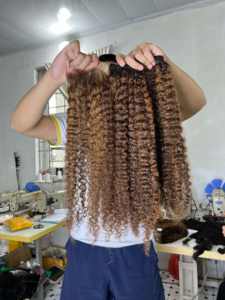 Cheap 100% Unprocessed Raw Vietnamese Human Hair Cuticle Aligned Burmese Bundles High Quality Double Drawn Virgin Hair Vendors - Product Image 2