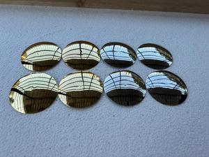 Conchos Metálicos Occidentales de 3 Pulgadas, Chapados en Oro y Plata, con Grabado Floral, con Tornillo de Fijación, para Artesanía en Cuero, Fivelas de Cinturón - Product Image 2