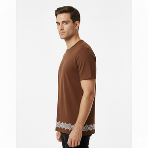 T-shirt en coton 100% personnalisé avec logo du fabricant, t-shirt uni de haute qualité 180 g/m², impression sérigraphique, t-shirts pour hommes, unisexe, décontracté - Product Image 6