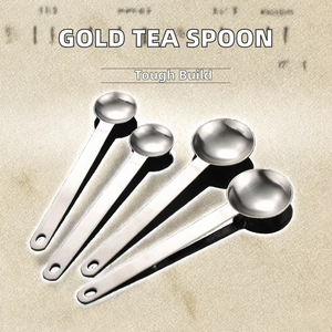 Marque Ironx or acier inoxydable cuillère à mesurer magnétique longue poignée empilable pour thé et café feuilles mobiles Guangdong 4010268 - Product Image 5