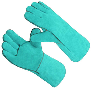 Gants de protection pour soudeurs en cuir double couture, les plus vendus, en cuir de qualité supérieure, mitaines de soudage - Product Image 4