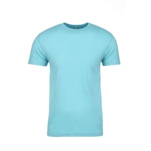 Camiseta Azul Rey de Cuello Redondo, Tri-blend, Personalizada, de Alta Calidad, Corte Ajustado, Unisex, con Impresión DTG para Hombre - Product Image 5