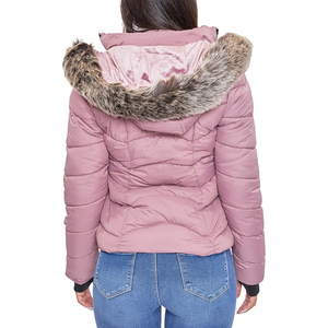 Chaqueta Acolchada Ligera con Capucha para Mujer, Chaqueta Acolchada Profesional para Senderismo, Chaqueta Acolchada de Invierno para Uso Diario - Product Image 5