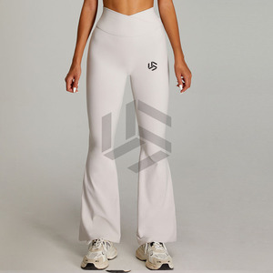 Women's Gym <b>Tights</b> with Scrunch Butt Fitness High Waist Yoga Pants Solid <b>Pattern</b> High-Legged Yoga Clothes with Pocket - Product Image 5