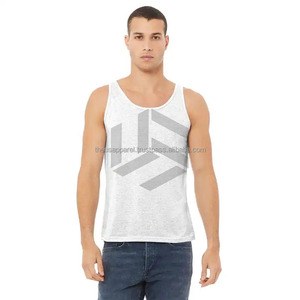Camiseta sin mangas para hombre, corte muscular, moda de verano 2025, color liso, para gimnasio y entrenamiento, tallas grandes y altas - Product Image 2