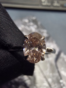 Luxury Classic 9k White Gold Diamond Ring IGI Certified Elegant Fine Jewelry <b>Gift</b> for Party and Wedding Wear - Product Image 6