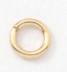 แหวนสปริง "ราคุวา" ทองคำขาวและทองคำเหลือง 18k, ห่วงกระโดด และแผ่นโลหะ - Product Image 2