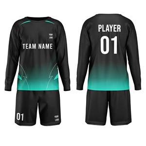 Uniforme de Portero de Fútbol Personalizado, Conjunto de Fútbol Premium, 100% Poliéster, Sublimación Técnica, Absorbe la Humedad, Transpirable, Manga Larga - Product Image 1