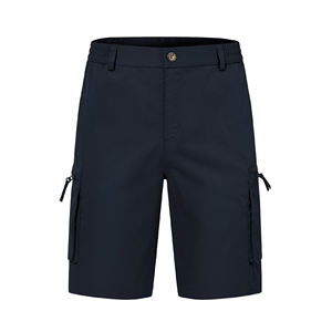 Shorts cargo décontractés pour hommes, multi-poches, respirants, couleurs personnalisables, matière Spandex/Coton, design élégant, Bangladesh - Product Image 1