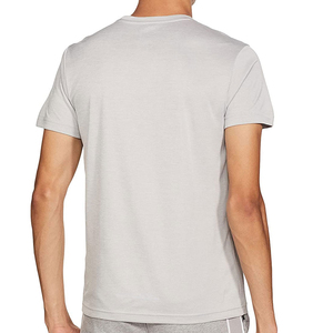 เสื้อยืดลำลองผู้ชาย ผลิตจากผ้าฝ้ายผสมเนื้อนุ่ม ระบายอากาศได้ดี แขนสั้น ทรงหลวม ใส่สบายสำหรับฤดูร้อน พร้อมจำหน่าย - Product Image 2