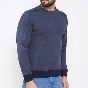 Men's New Fashionable Winter Cotton <b>Sweatshirts</b> Casual Wear Plain Dyed <b>Sweatshirts</b> - Product Image 4
