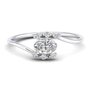 Bague solitaire REYES sur mesure en or massif 14 carats avec diamant CVD cultivé en laboratoire pour femme, cadeau d'anniversaire personnalisé, bijoux de luxe raffinés - Product Image 5