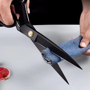 Tailor <b>Scissor</b> Professional Stainless Steel Black 10 Inch Clothes Tailor <b>Scissors</b> Fabric <b>Scissors</b> For <b>Sewing</b> New Latest Design - Product Image 6